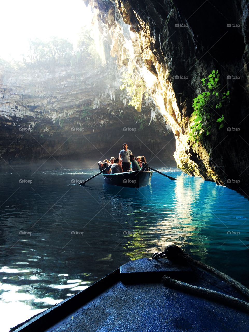 Melissani Lake. Sightseeing in Kefalonia we visited Melissani Lake ...