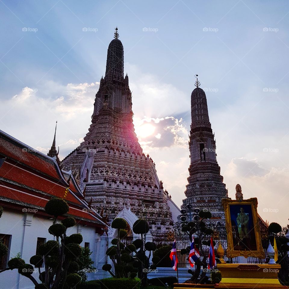 Buddhist temple in Bangkok