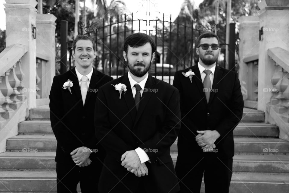 Groom and His Men