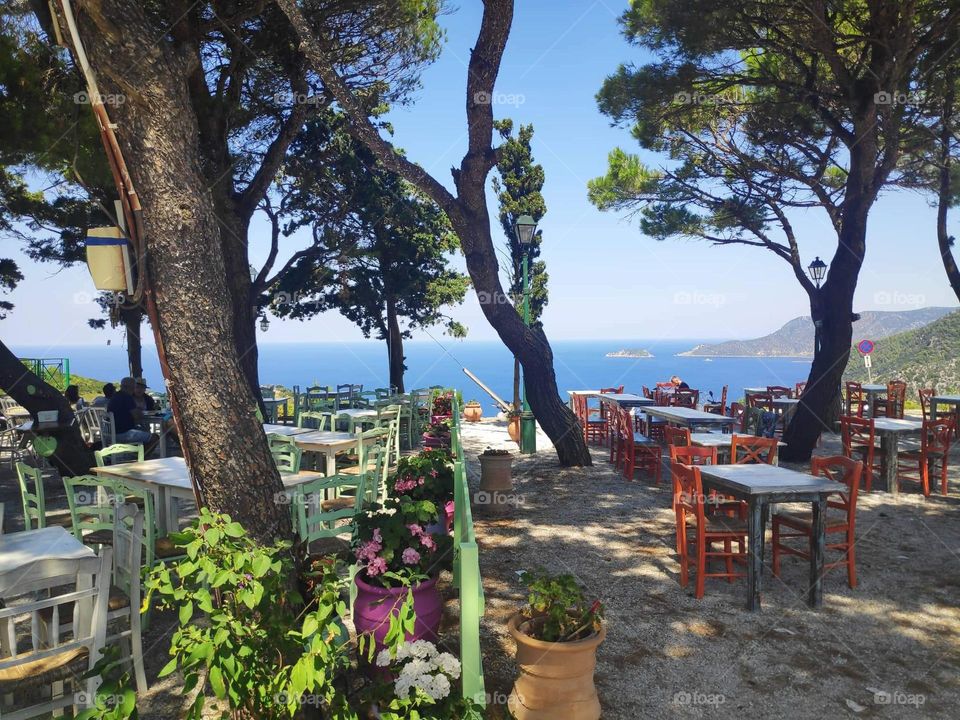 greece island alonisos view