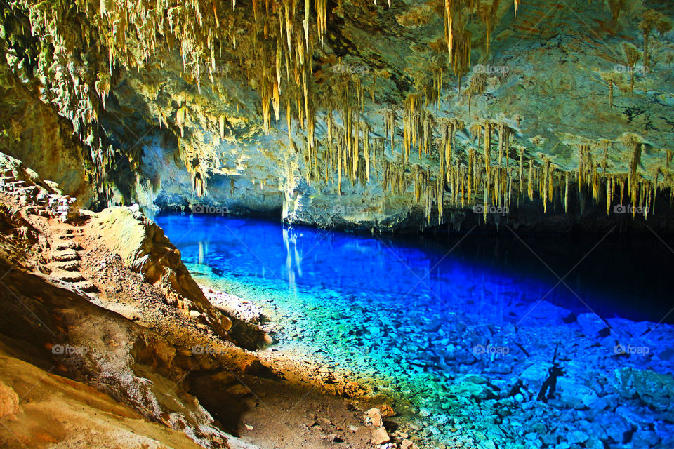 Cave, Water, No Person, Subway System, Travel