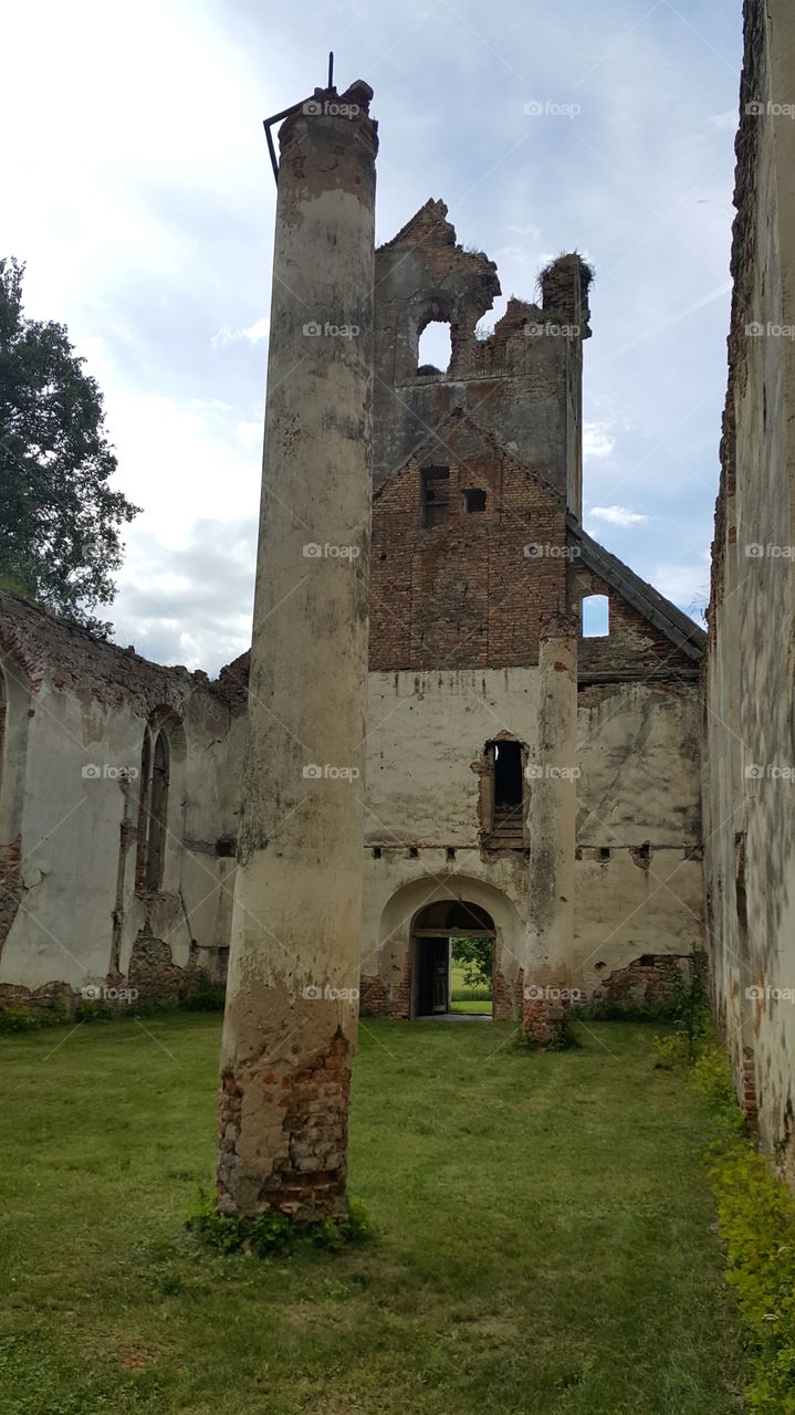 church ruins