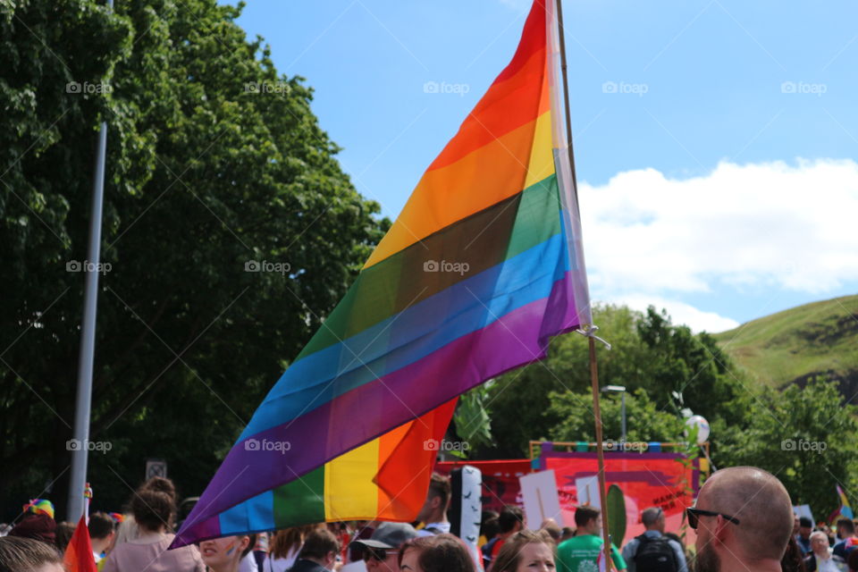 Rainbow Pride flag