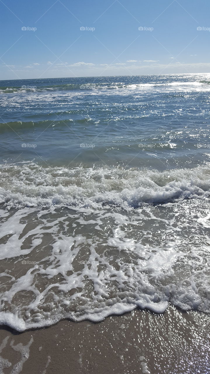 beach waves