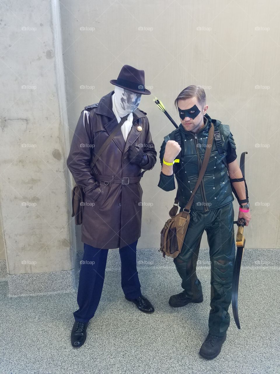 Rorschach and Arrow