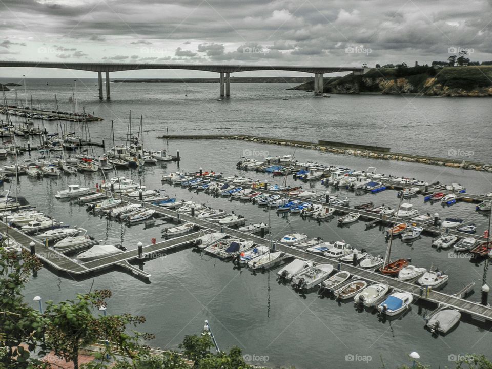 Sports Harbour, Ribadeo. Sports harbour, Ribadeo, Galicia