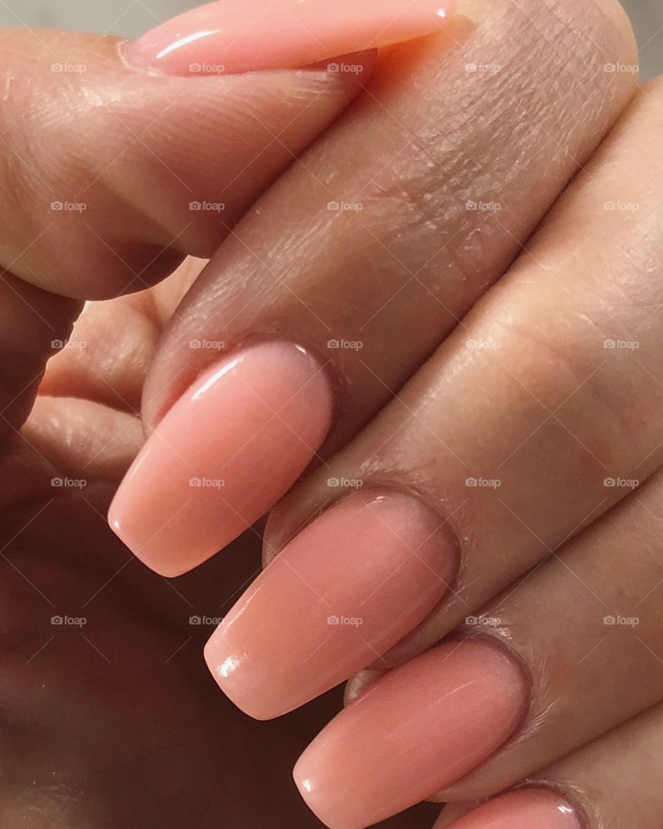 Beautiful manicured hands 