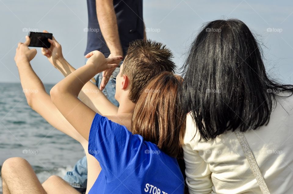 Woman, Beach, Man, People, Outdoors