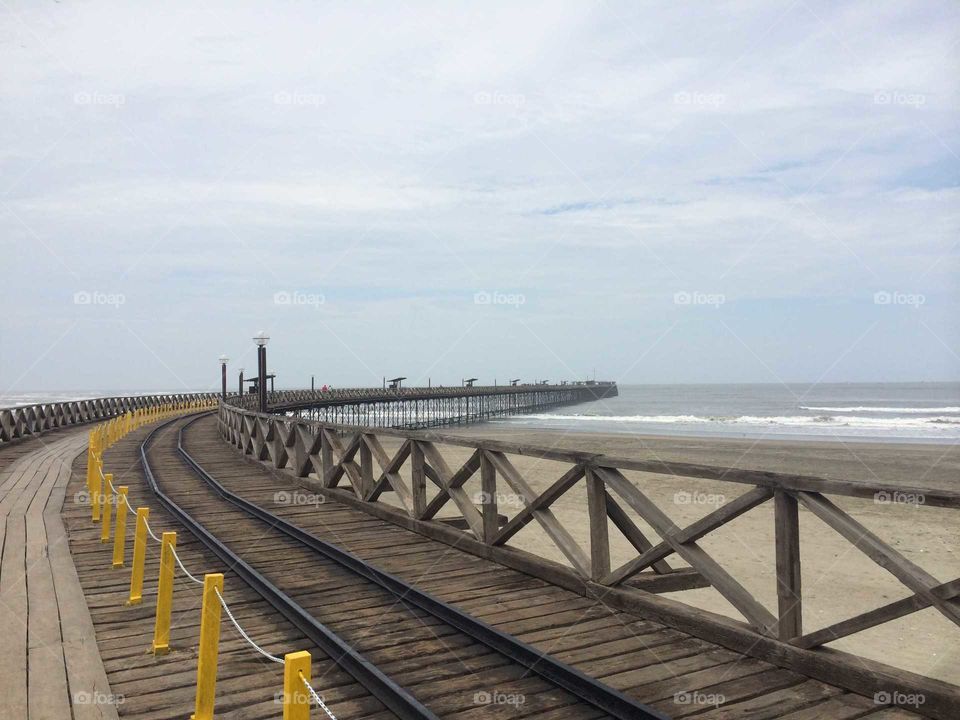 Pimentel dock, Chiclayo. Peru