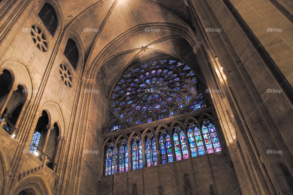 Inside Notre Dame Paris