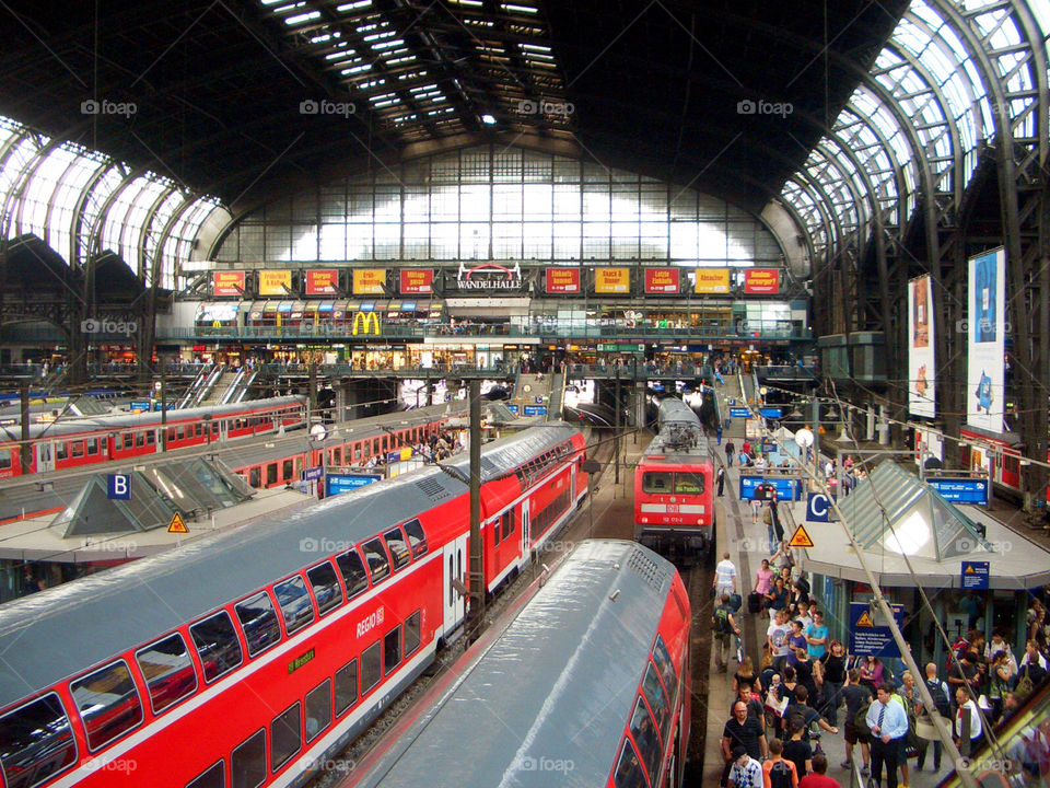 munich traffic trains railroad by mmadeleine