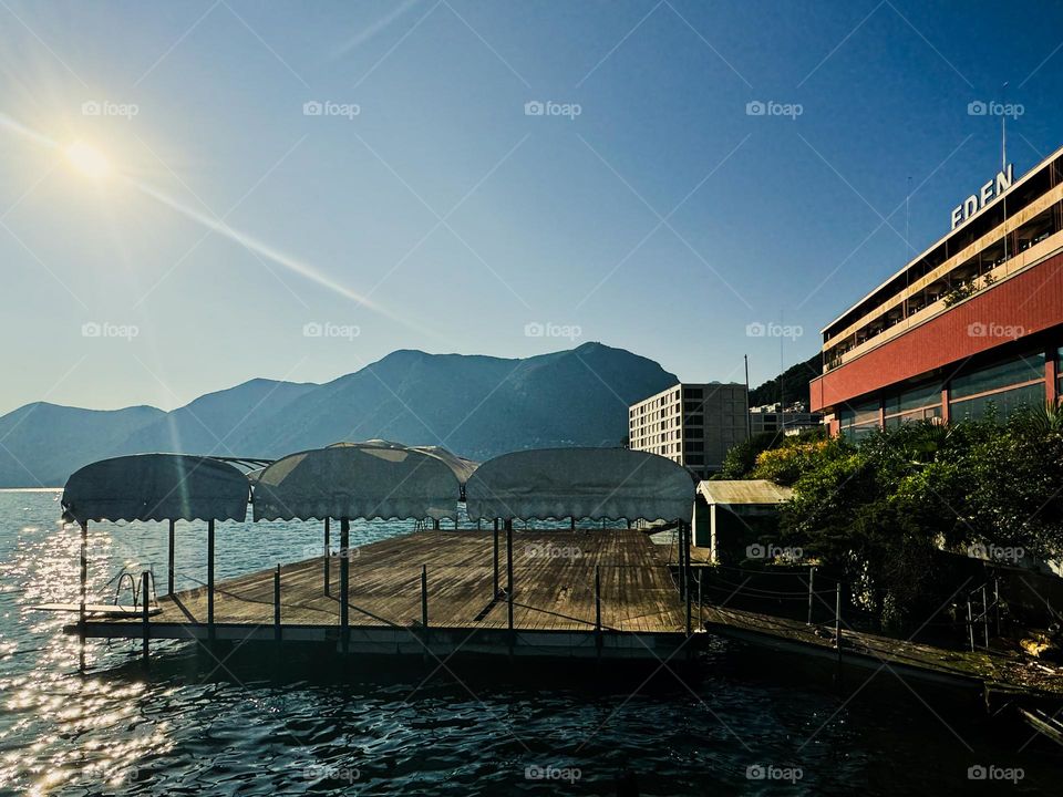 Hotel on the lake