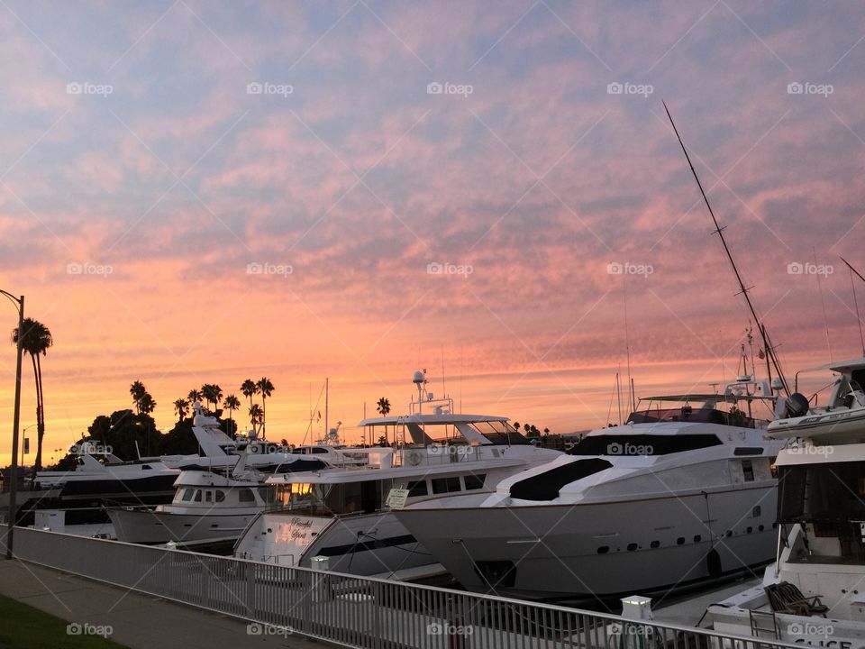 Long Beach-Ship Yard @ Sunset