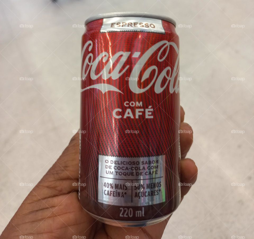 Coca-Cola  com sabor delicioso do Café
 Expresso