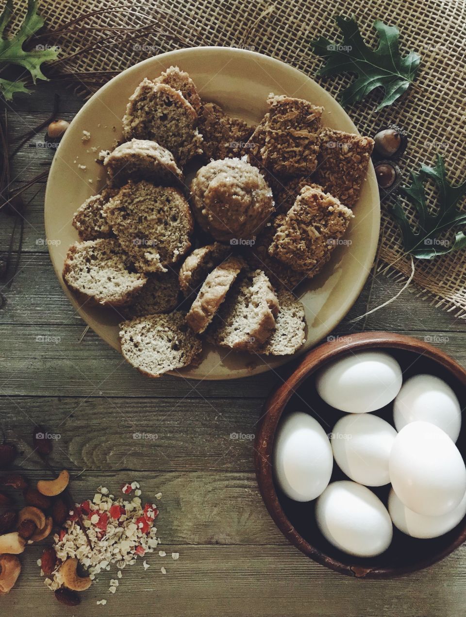 Banana Bread & Oat Cranberry Bars