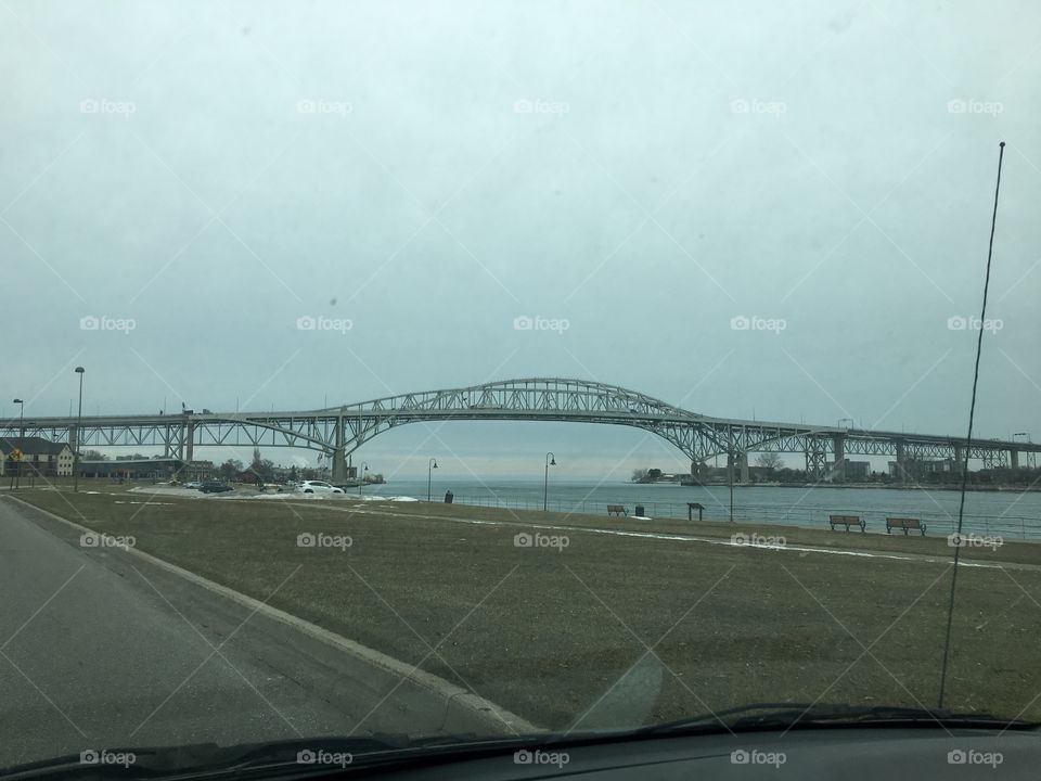 Bridge in Port Huron Michigan