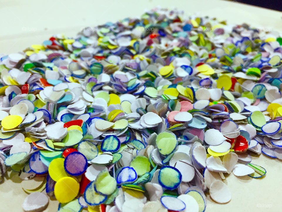 Recycled papers for designs