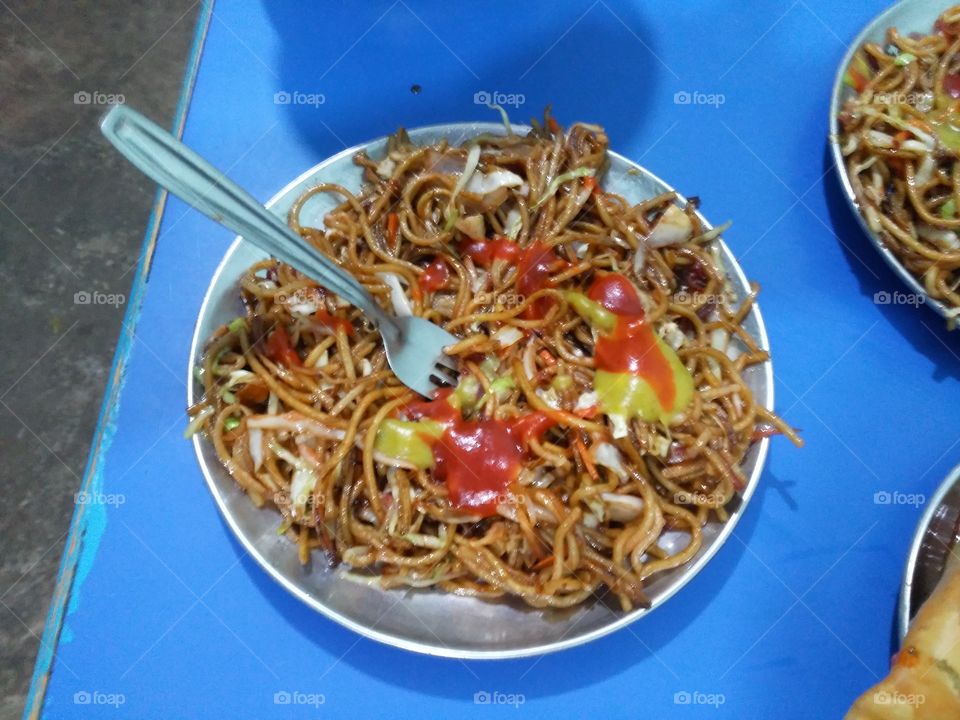 fastfood in the fastival.