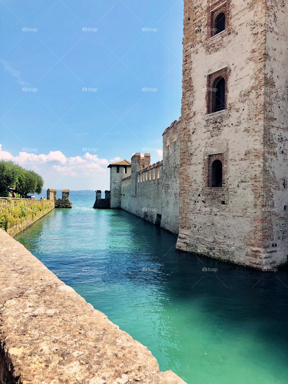 Old castle in Sirmione 