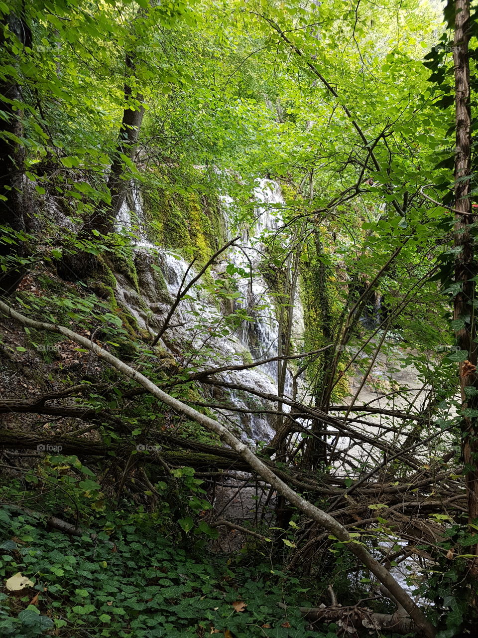 Waterfall of Skra, Kilkis, Greece