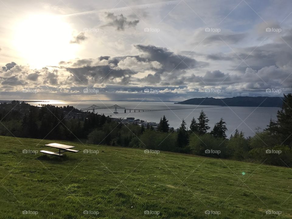 Breath taking view of Astoria, OR