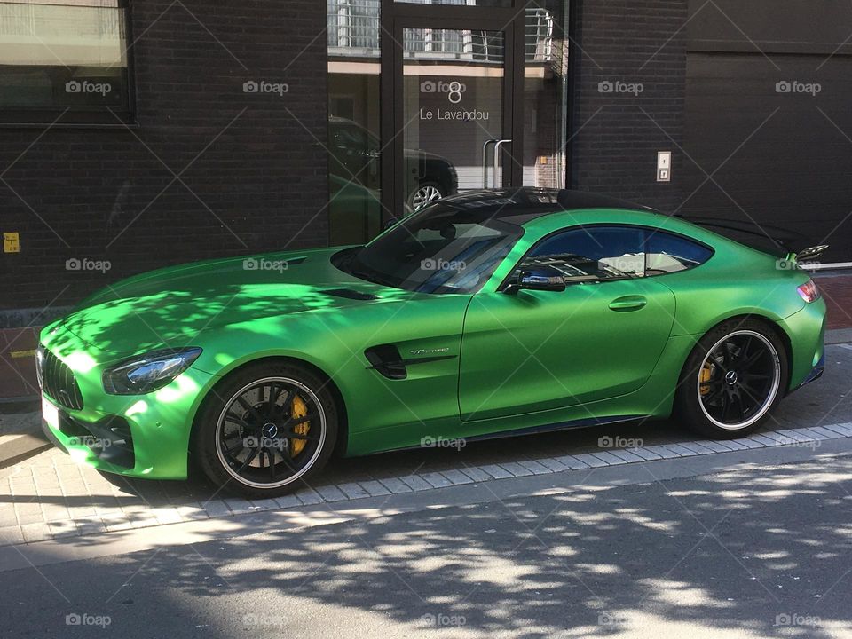 Nice Mercedes Amg GTR V8 Biturbo 