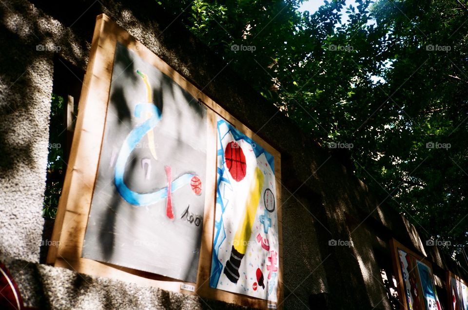 #棒球 #籃球 #桌球 #季後賽 🎨#壁畫 #フィルム ⚾️ #Baseball 🏀 #basketball 🏓table tennis all in #kids #Graffiti #Travel #Taipei #traveltheworld #Taiwan #filmphotography #Fujifilm業務用400 #RolleiPregoAfXenar #StreetPhotography