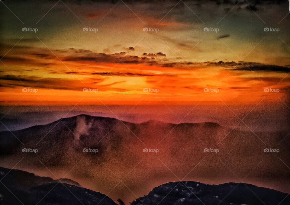 Sunset, Dawn, Dusk, Sun, Landscape