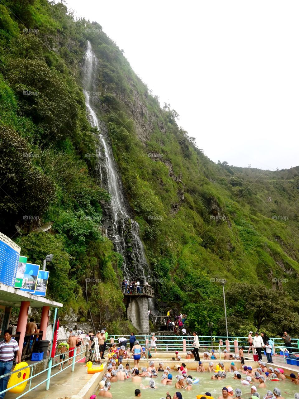 Baños, Ecuador in the Amazon Basin