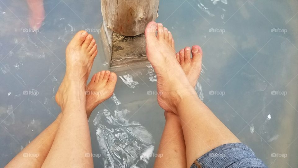 Foot hot springs