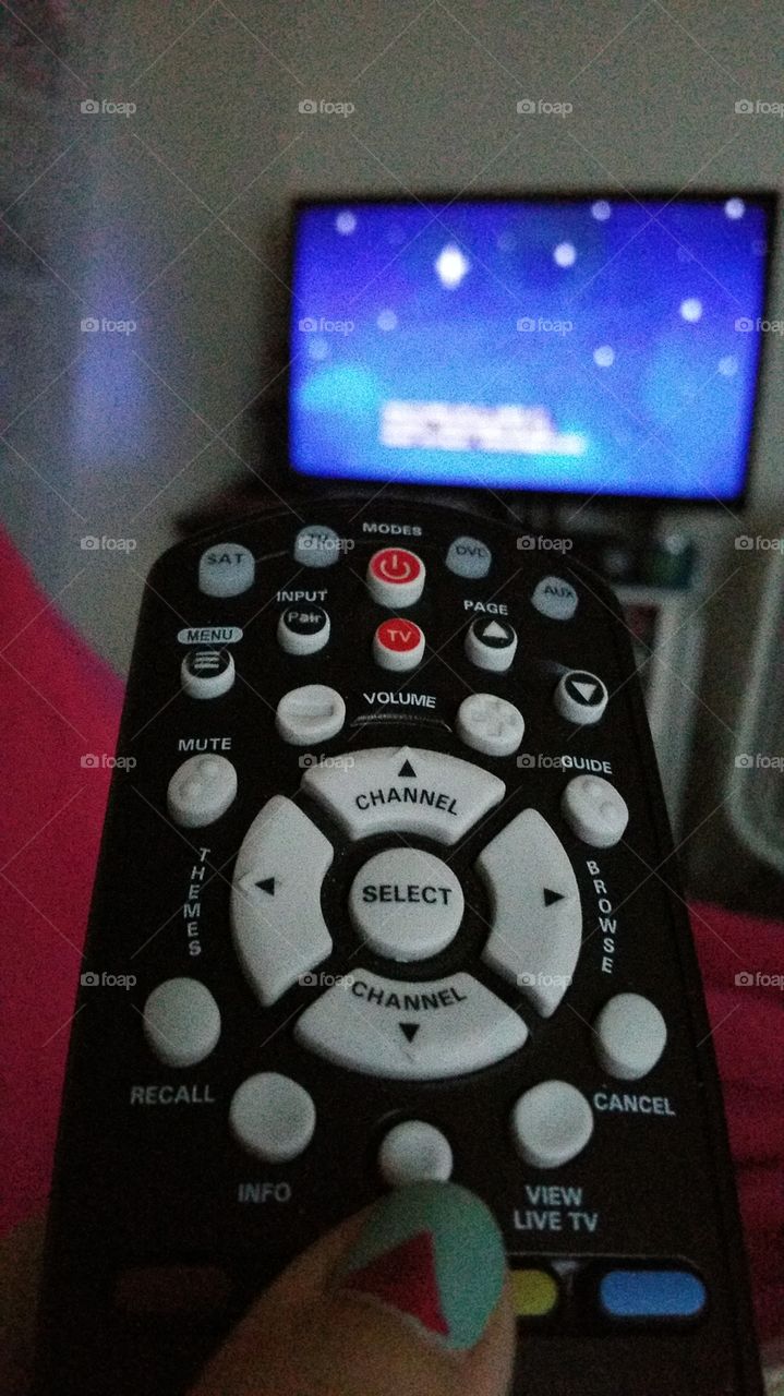 remote control tv. :)