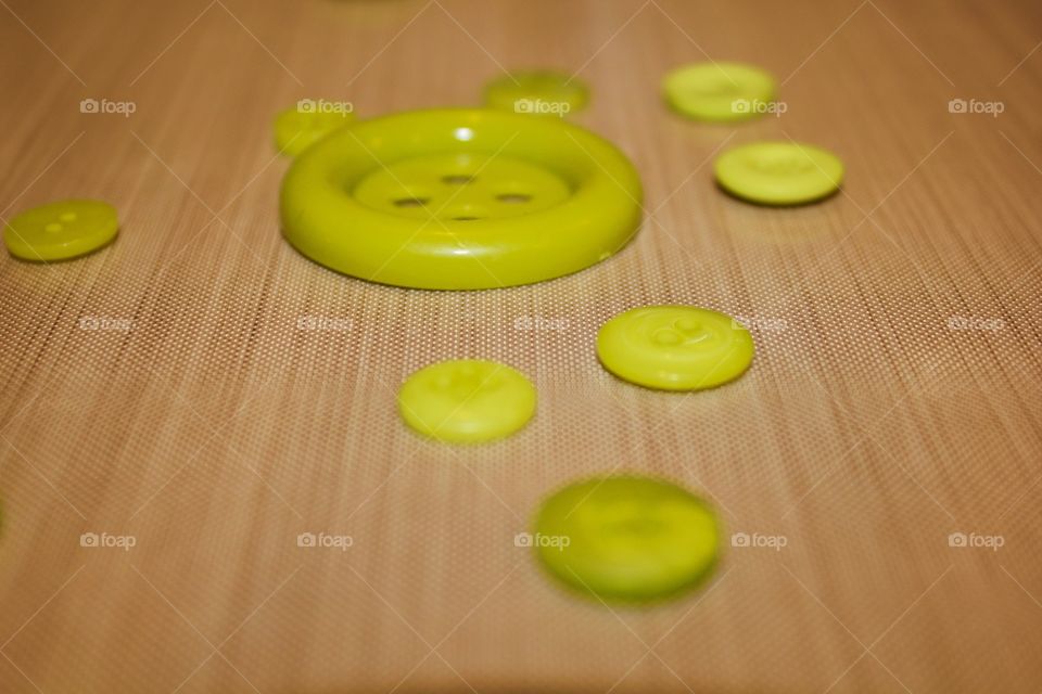 Green buttons