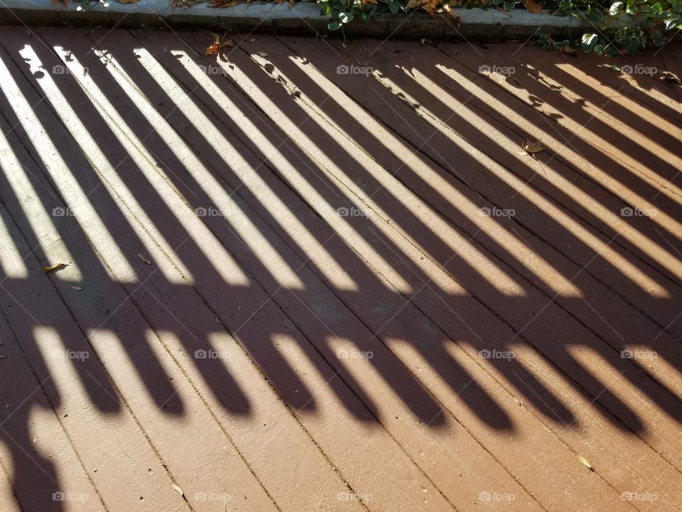 Shadow fence