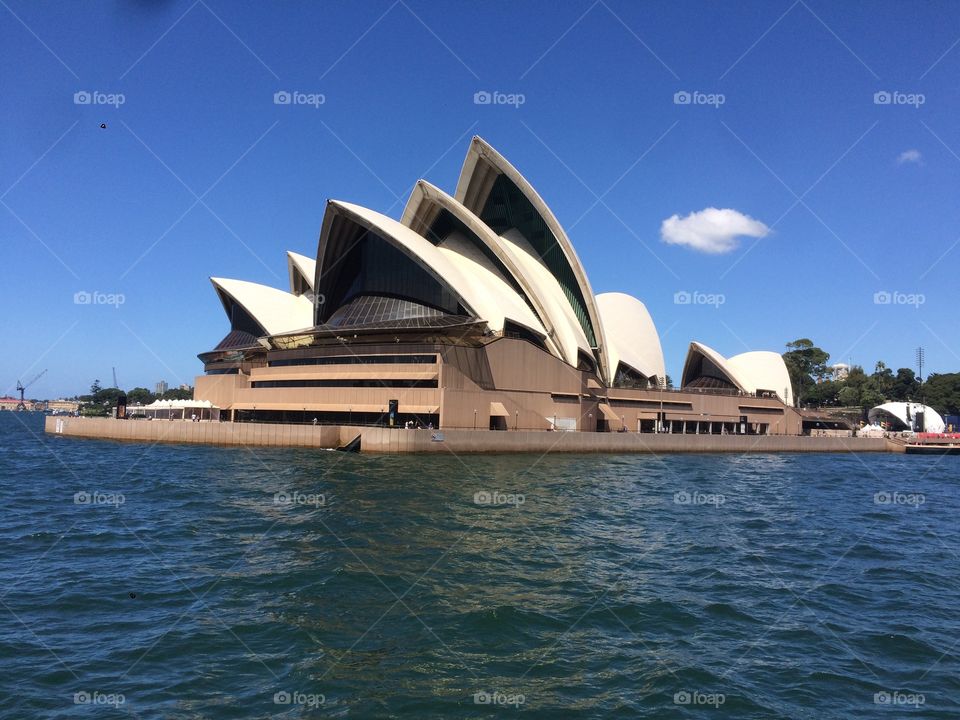 Sydney opera house. 