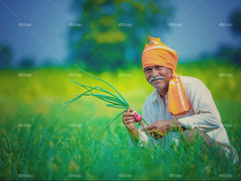 Indian farmer
