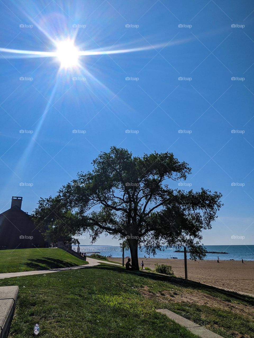 Beautiful day at the lake