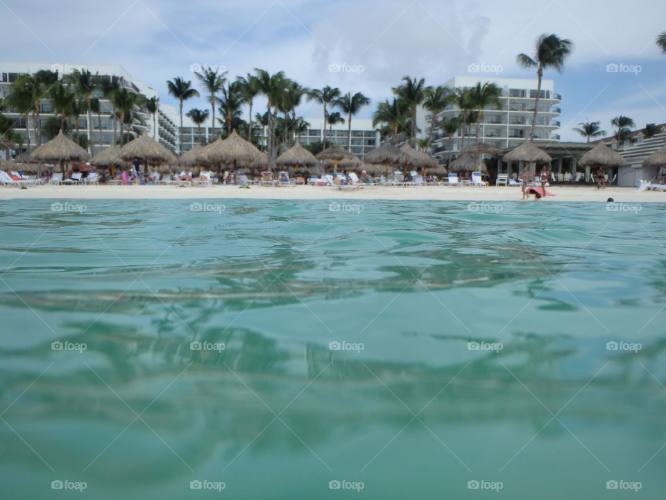 Aruba beach