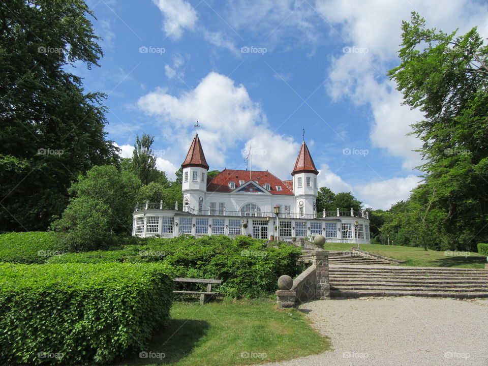 Visiting the Queen. Aarhus, Denmark.