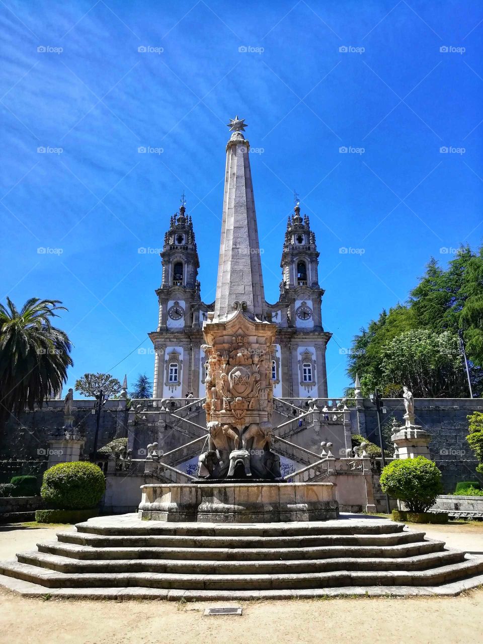 Santuário de Nossa Senhora dos Remédios in Lamego, Portugal