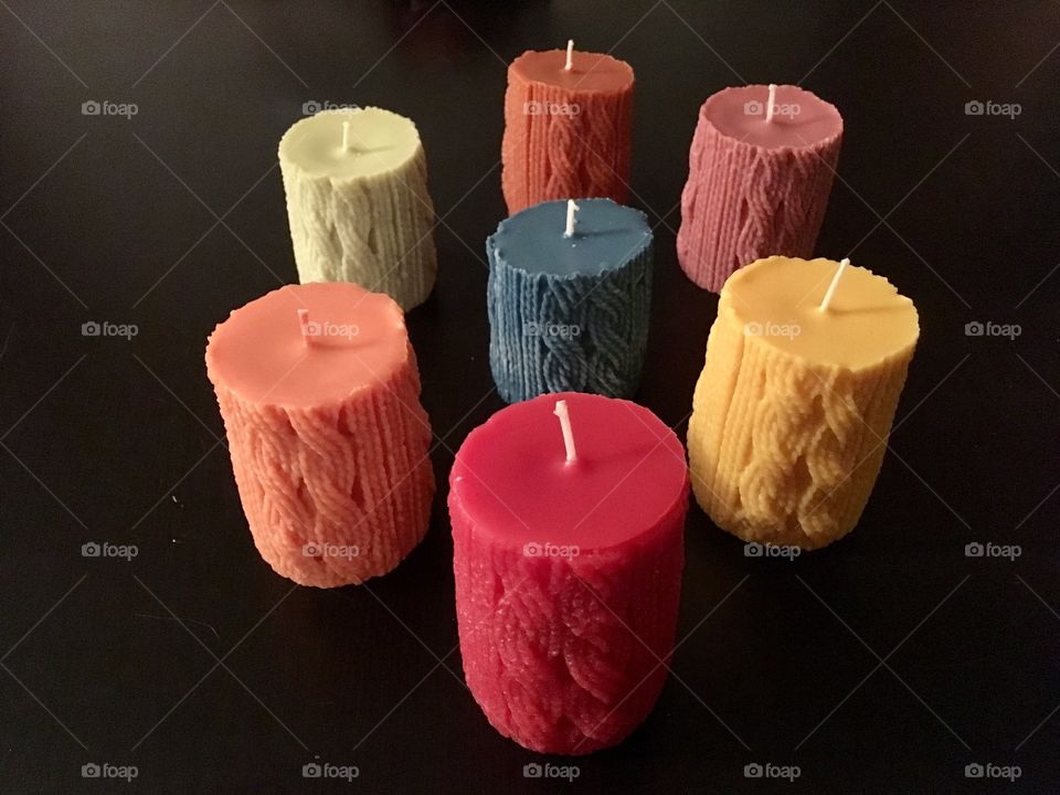 Knit Candles