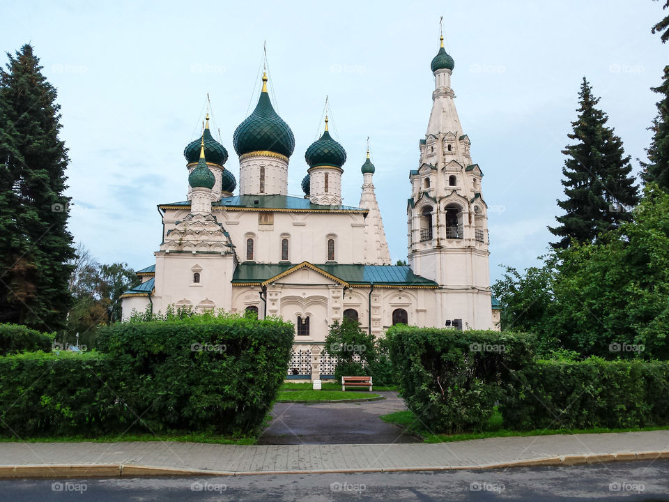 Church of Elijah the prophet. Yaroslavl,  Russia