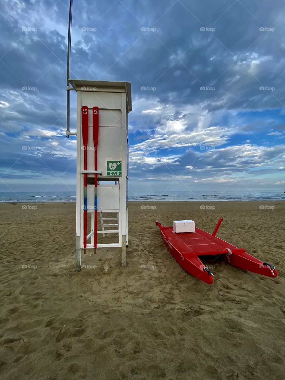 Lifeguard tower