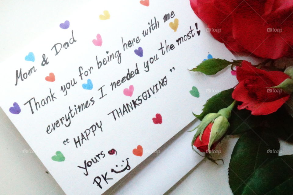 thanksgiving card