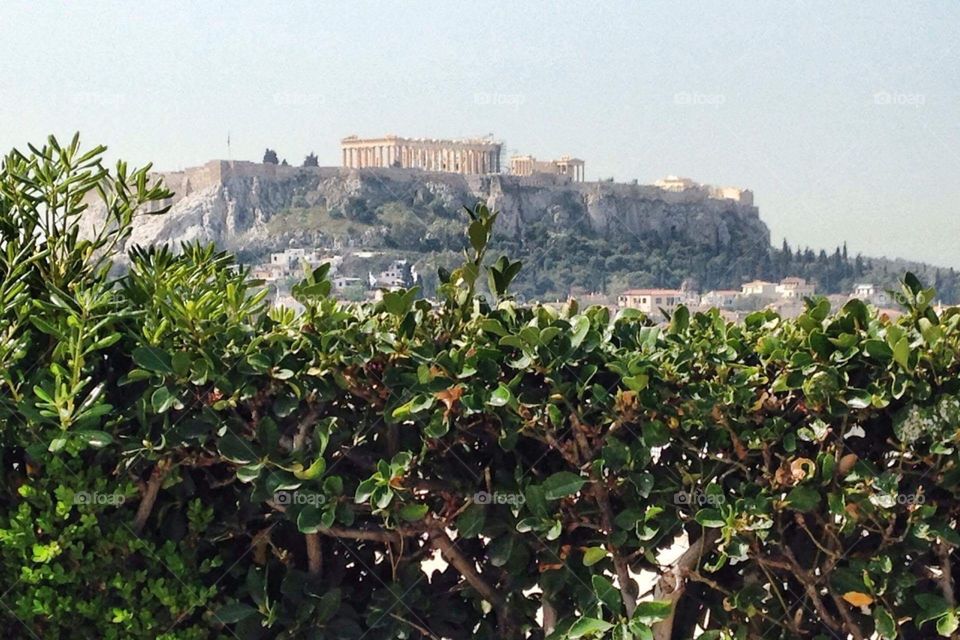 Acropolis, Bank of Greece 5th floor view 