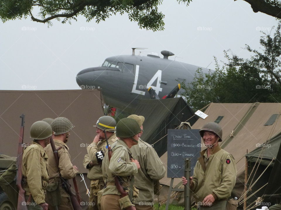 world war 2 reenactment