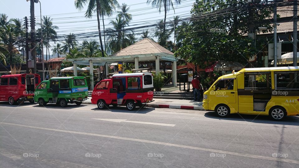 Thai taxis