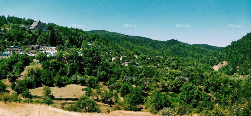 Dardhe Village Panorama