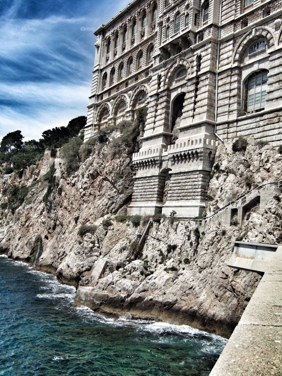 Back of the Aquarium in Monaco