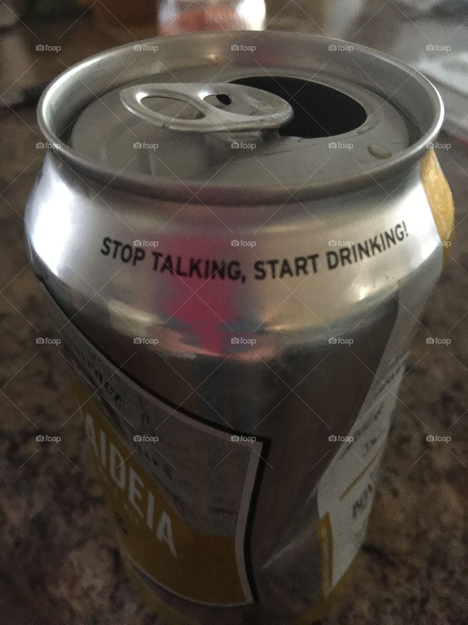 Haha stop talking and start drinking funny I would be talking more 
