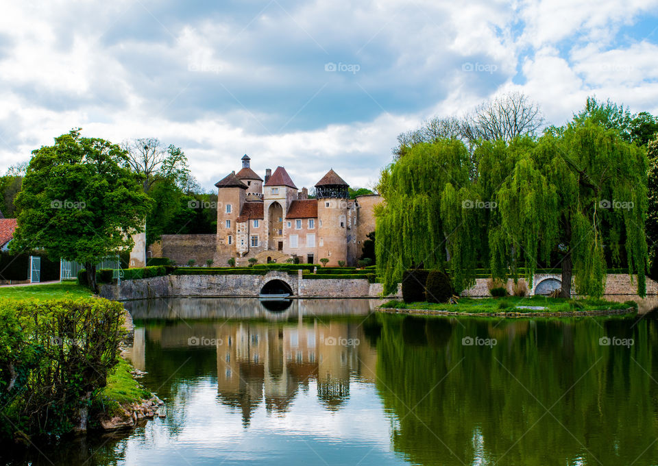 Sercy castle, Bourgogne France